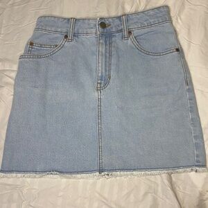Roxy denim mini skirt